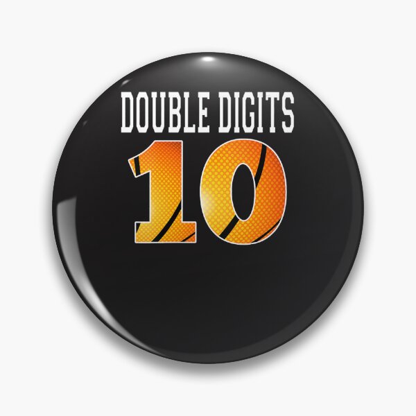 Item preview, Womens Ten Birthday Double Digits 10Th Birthday Basketball V-Neck  designed and sold by BriceLapres.