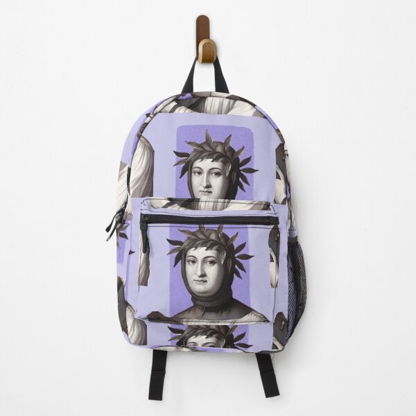 Item preview, Italian Poet Francesco Petrarca - purple - illustration designed and sold by Litstoy.
