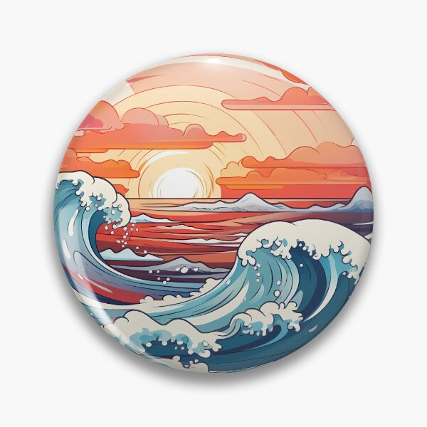 Item preview, Sunset by the Sea designed and sold by ArtMotionFlow.