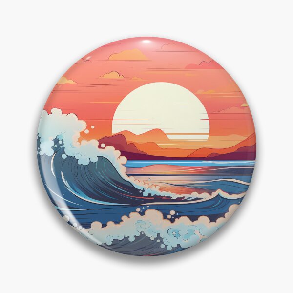 Item preview, Sunset by the Sea designed and sold by ArtMotionFlow.