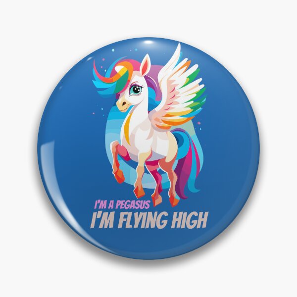 Item preview, I'm a Pegasus, I'm flying high designed and sold by IcalsaidArt.