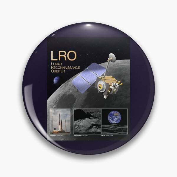 Item preview, LRO mission overview poster designed and sold by SolidEarthArt.