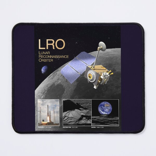 Item preview, LRO mission overview poster designed and sold by SolidEarthArt.