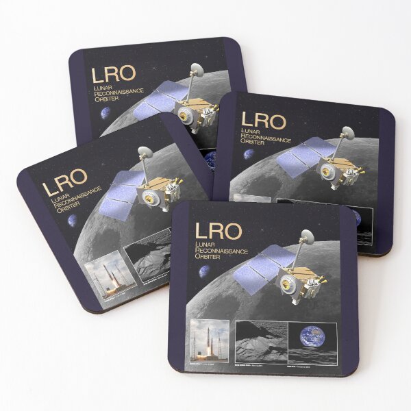 Item preview, LRO mission overview poster designed and sold by SolidEarthArt.