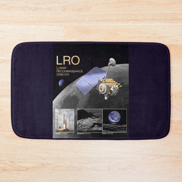 Item preview, LRO mission overview poster designed and sold by SolidEarthArt.