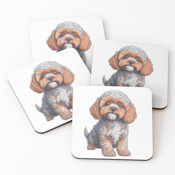 Item preview, Cavoodle Cavapoo Dog II designed and sold by SpacePingoo.