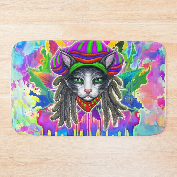 Item preview, Puurrfect Groovy! PawsitiveVibes. No text. designed and sold by GraphixRealm.