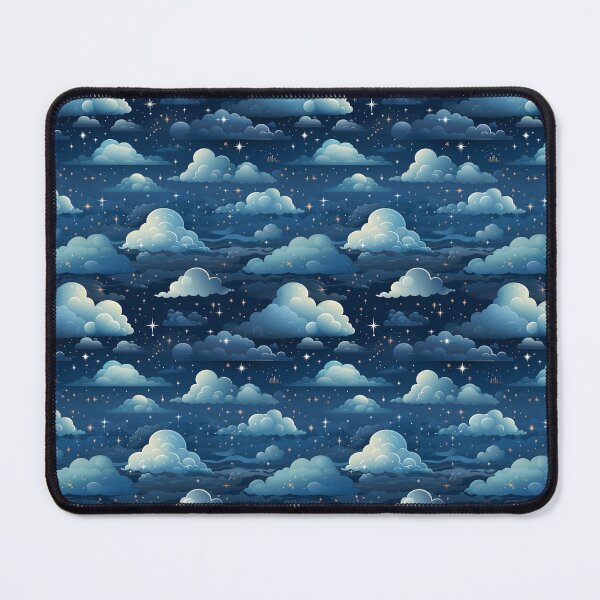 Item preview, Fluffy Clouds: Indigo designed and sold by floofythebrand.