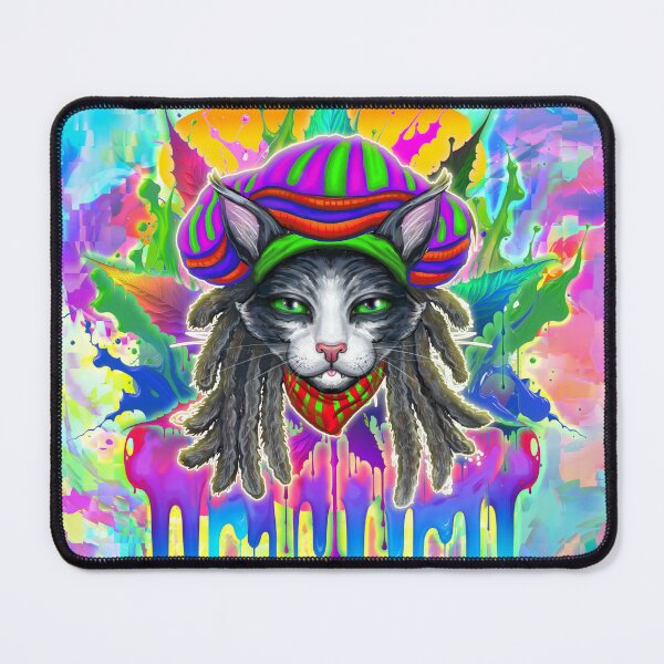 Item preview, Puurrfect Groovy! PawsitiveVibes. No text. designed and sold by GraphixRealm.