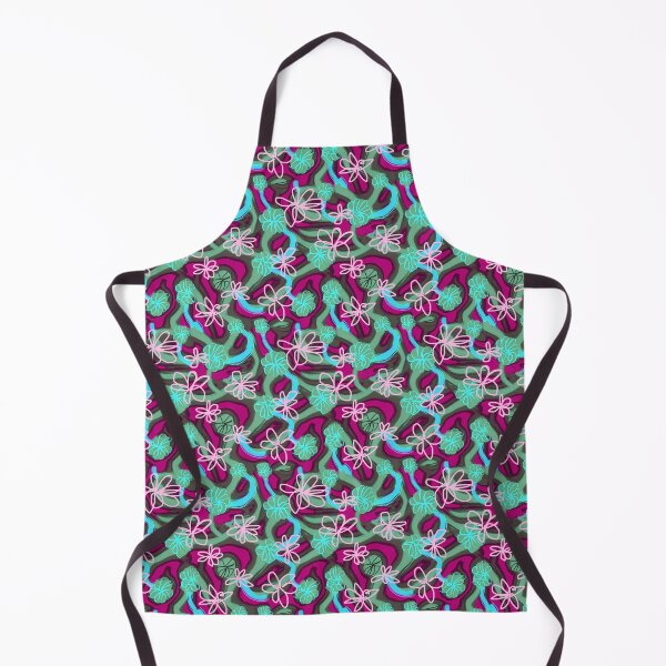 Item preview, Kids drawing floral and stripes designed and sold by Alessandro Remo Mazzoni Remotextiles.