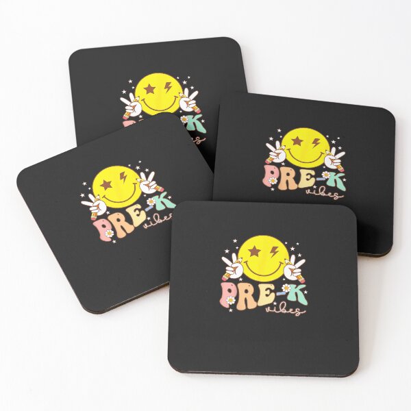 Item preview, Pre-K Vibes Team Retro Smile Face First Day Of School  designed and sold by GilbertBisson.