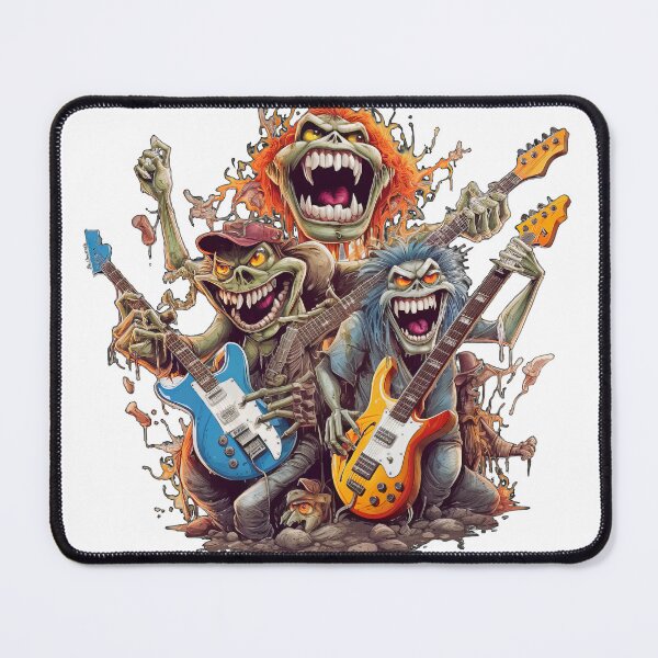 Item preview, Heavy Metal Monster - Energetic Rock Music Art designed and sold by Emaga Digital Studio.