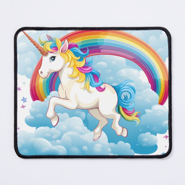 Item preview,  Rainbow Unicorn designed and sold by ArtMotionFlow.