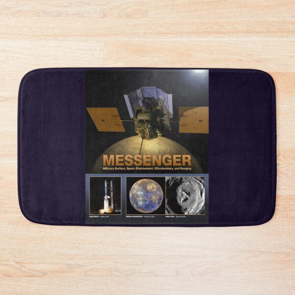 Item preview, MESSENGER mission overview poster designed and sold by SolidEarthArt.