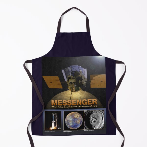 Item preview, MESSENGER mission overview poster designed and sold by SolidEarthArt.