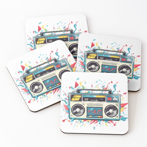 Item preview, Retro Hi-Fi System Sticker designed and sold by ArtMotionFlow.