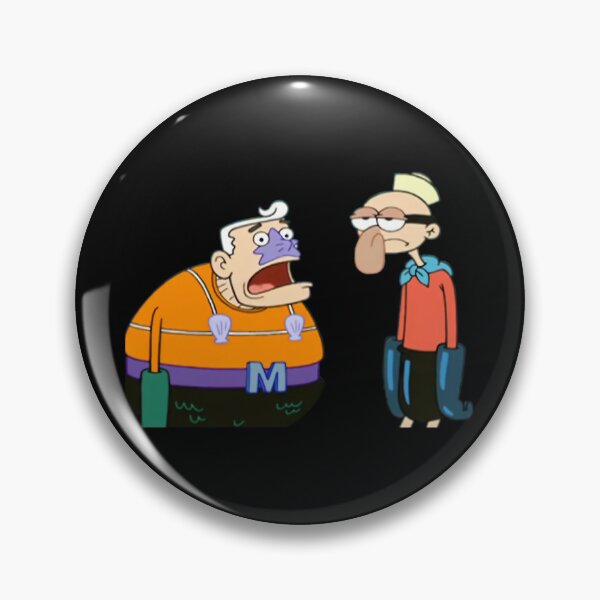 Item preview, Mermaid Man and Barnacle 	  .   	 designed and sold by sacchuedeliaf.