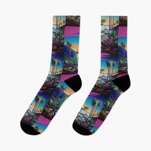 Item preview, Desert Solitude: Abstract Pop Art Homestead designed and sold by Moisky Art.