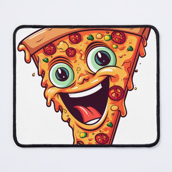 Item preview, Pizza Head Sticker designed and sold by ArtMotionFlow.