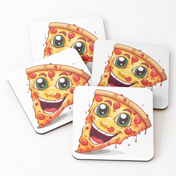 Item preview, Smiling Pizza Head designed and sold by ArtMotionFlow.