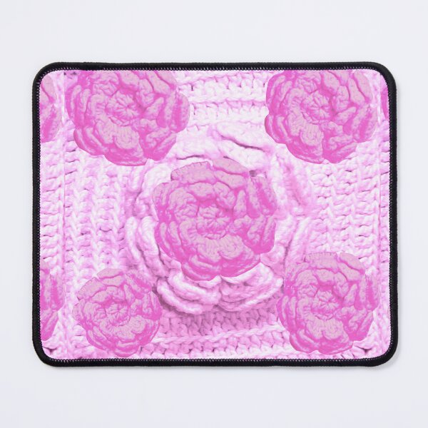 Item preview, Pink Hand Crocheted Flowers - Hand Crochet - Photography designed and sold by Victoria Rose.