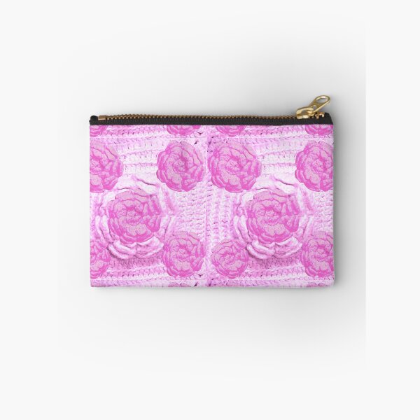 Item preview, Pink Hand Crocheted Flowers - Hand Crochet - Photography designed and sold by Victoria Rose.