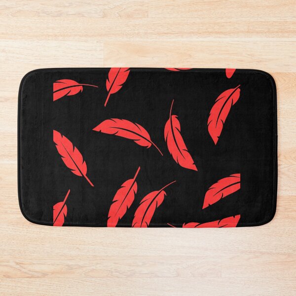Item preview, Long Feather Pattern Red designed and sold by Cactus202.