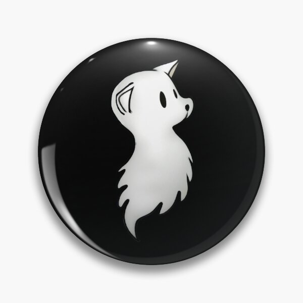 Item preview, Cute ghost dog cartoon character designed and sold by Rosefurn.
