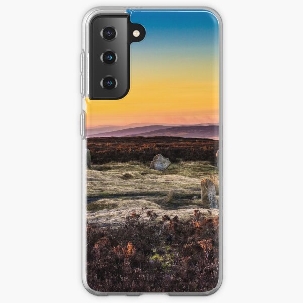 The Twelve Apostles Stone Circle on Rombalds moor Samsung Galaxy Soft Case