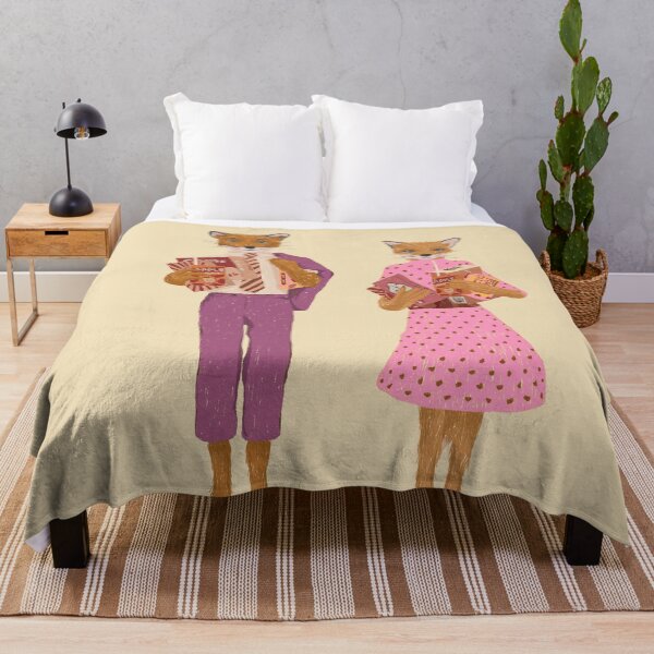 Item preview, Fantastic Mr. fox and Mrs. Fox - Pink designed and sold by VINU-DESIGNS.