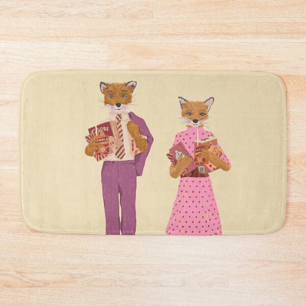 Item preview, Fantastic Mr. fox and Mrs. Fox - Pink designed and sold by VINU-DESIGNS.