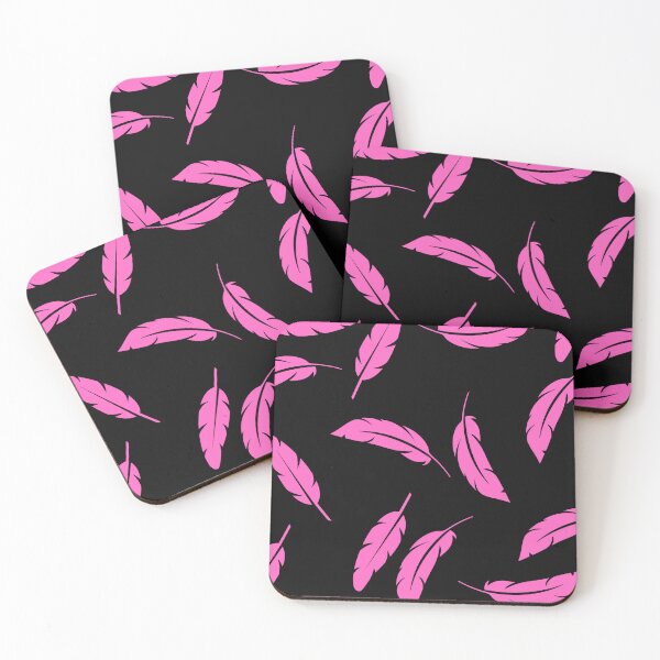 Item preview, Long Feather Pattern Pink designed and sold by Cactus202.