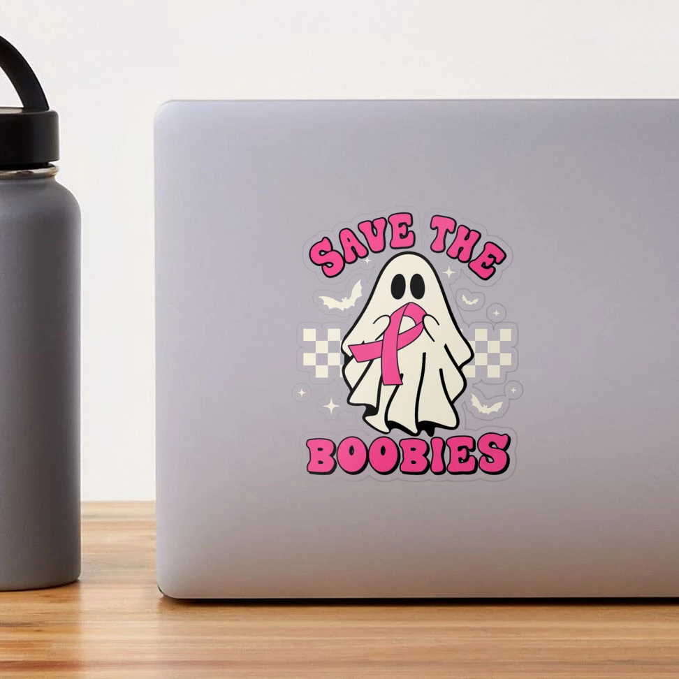 Save the Boobies Ghost DTF