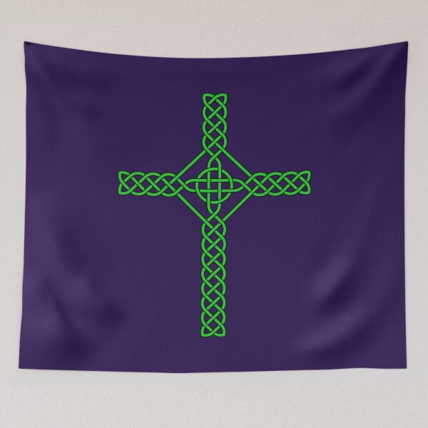 Item preview, Green Celtic Cross designed and sold by Jeallan Designs.