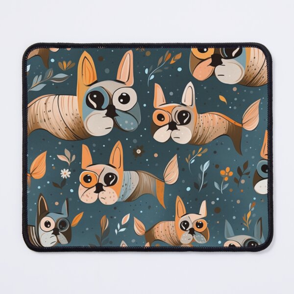 Item preview, FRENCH BULLDOG FISH designed and sold by HUNZINATOR.