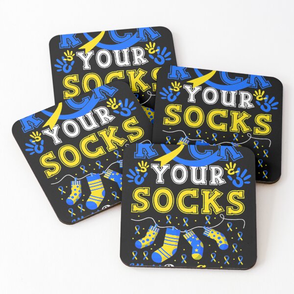 Item preview, World Down Syndrome Day 21 March, Rock Your Socks Awareness designed and sold by AngelicaJerde.