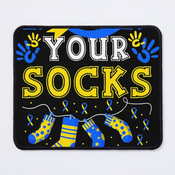 Item preview, World Down Syndrome Day 21 March, Rock Your Socks Awareness designed and sold by AngelicaJerde.