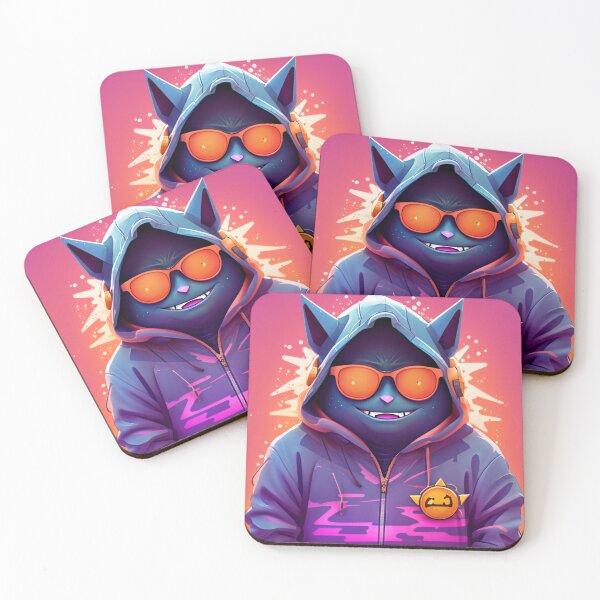 Item preview, Beastie Evil Cat designed and sold by purul3nt.