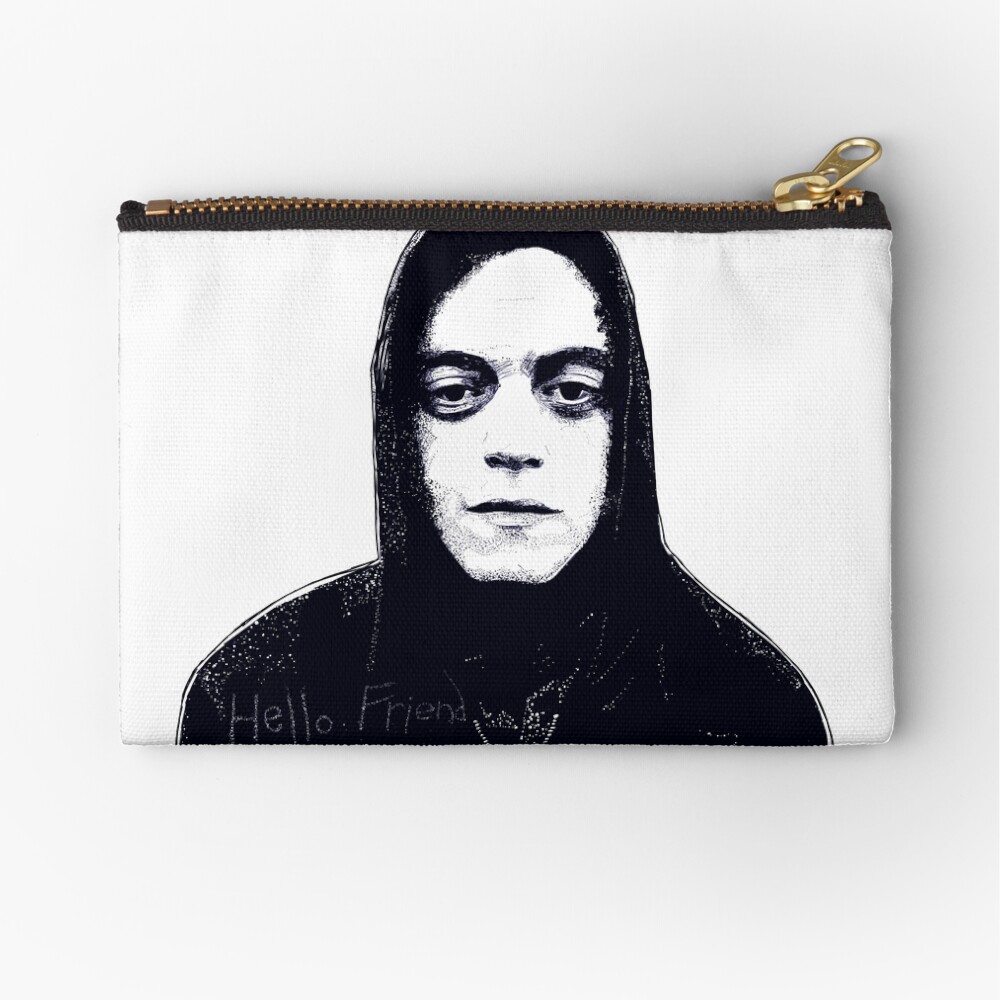 Hello Friend. Zipper Pouch