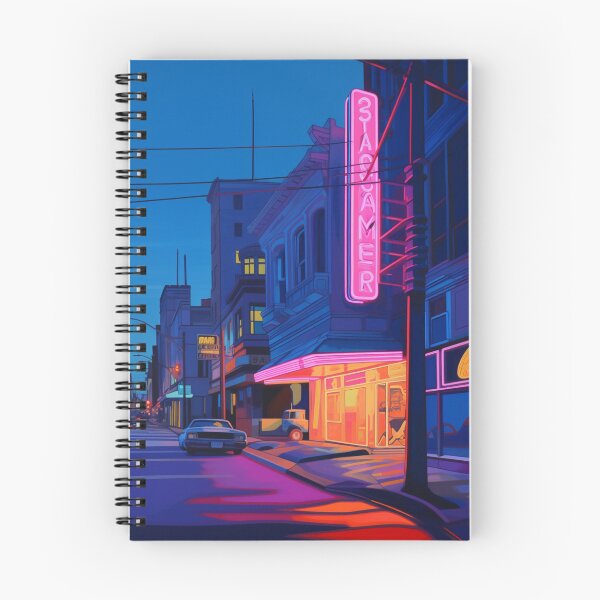 Item preview, Cinema Pop: Vibrant Pink and Violet Movie Theater designed and sold by Moisky Art.