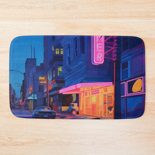 Item preview, Cinema Pop: Vibrant Pink and Violet Movie Theater designed and sold by Moisky Art.