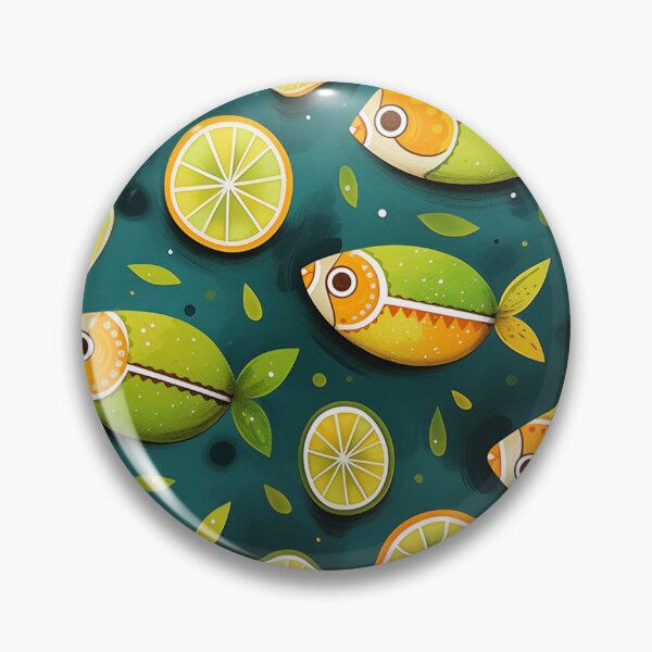 Item preview, LIMES & FISH designed and sold by HUNZINATOR.