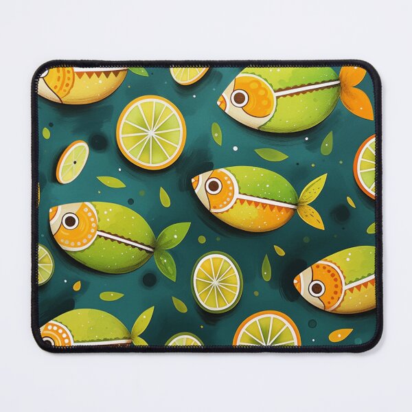 Item preview, LIMES & FISH designed and sold by HUNZINATOR.