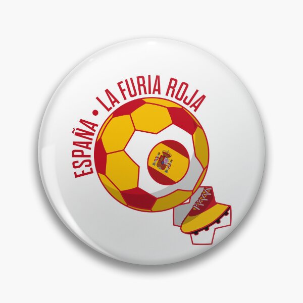 Item preview, La Furia Roja - Espana - Spanish Flag Soccer / Football Fan Spain designed and sold by ClickForMore.
