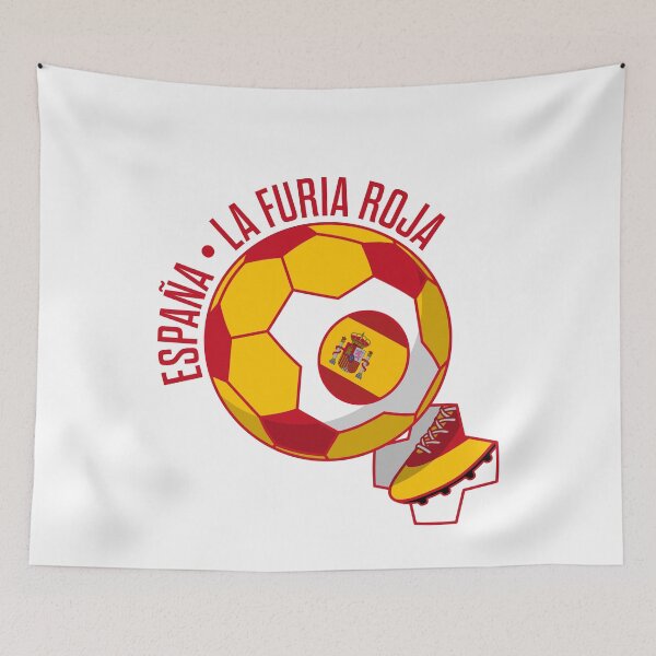 Item preview, La Furia Roja - Espana - Spanish Flag Soccer / Football Fan Spain designed and sold by ClickForMore.