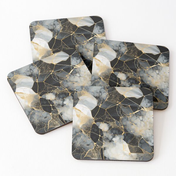 Item preview, Plein air, black and gold cracked 1 designed and sold by obstinator.