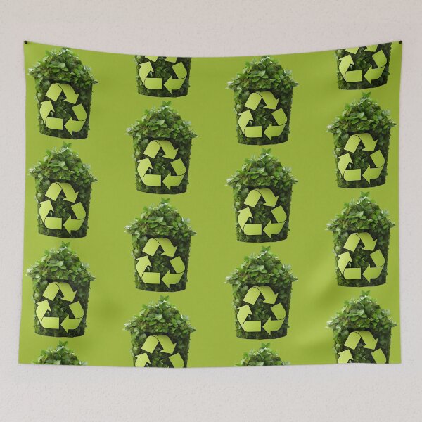 Item preview, Recycling wastebasket designed and sold by Andrey Tarakanov.