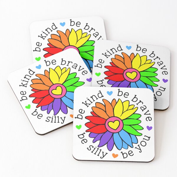 Item preview, Be Kind Be Brave Be Silly Be You designed and sold by DesignCosmos.