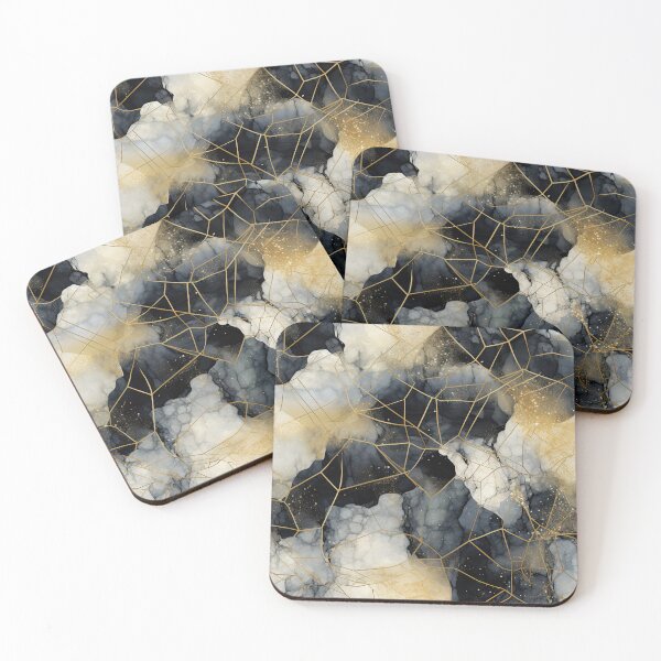 Item preview, Plein air, black and gold cracked 3 designed and sold by obstinator.