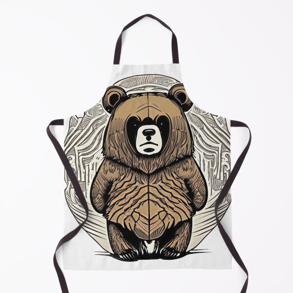 Item preview, Grumpy Tribal Bear designed and sold by Design-Trove.